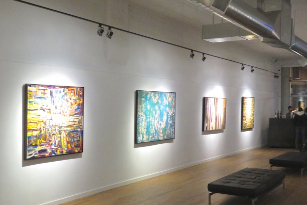 Solo Show, Artwork Network Gallery, 2017 by Silvana LaCreta Ravena