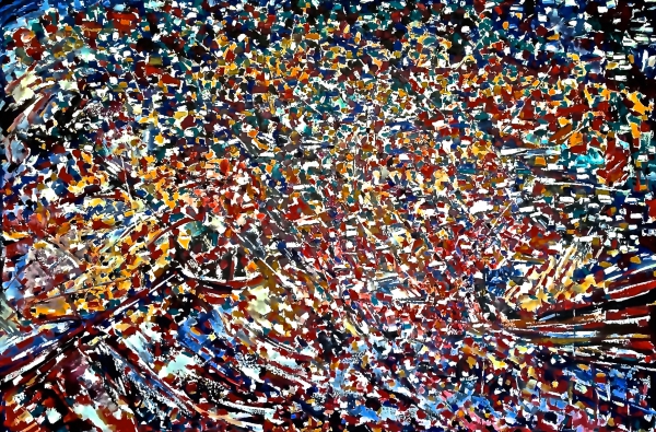 The Planets: Shaken Blue Stars by Silvana LaCreta Ravena