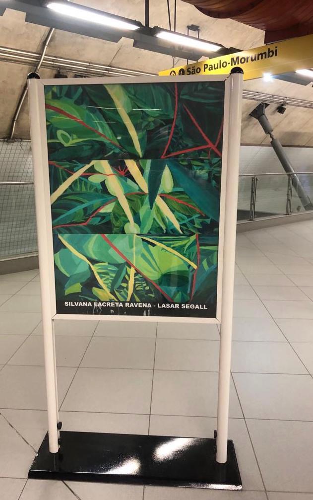 Galeria VerArte- Metro-SP/BR, 2022 by Silvana LaCreta Ravena