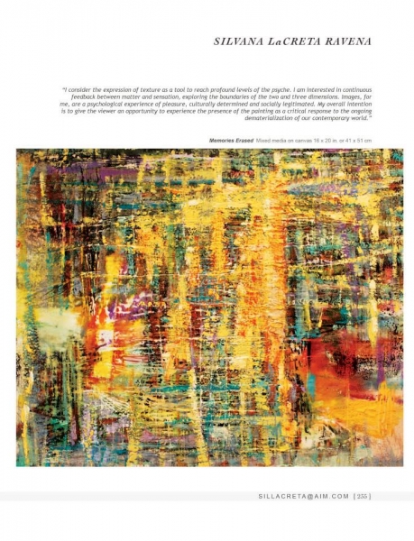 Works in the book International Contemporary Masters VII by Silvana LaCreta Ravena