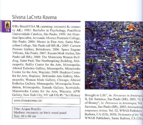 Who is Who in Contemporary Art 2010 by Silvana LaCreta Ravena