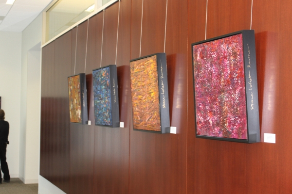 Two Person show at the Mill City Clinic, Minneapolis, USA by Silvana LaCreta Ravena