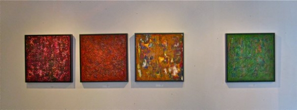 Encaustics at The Xanadu Gallery Display, AZ, USA by Silvana LaCreta Ravena