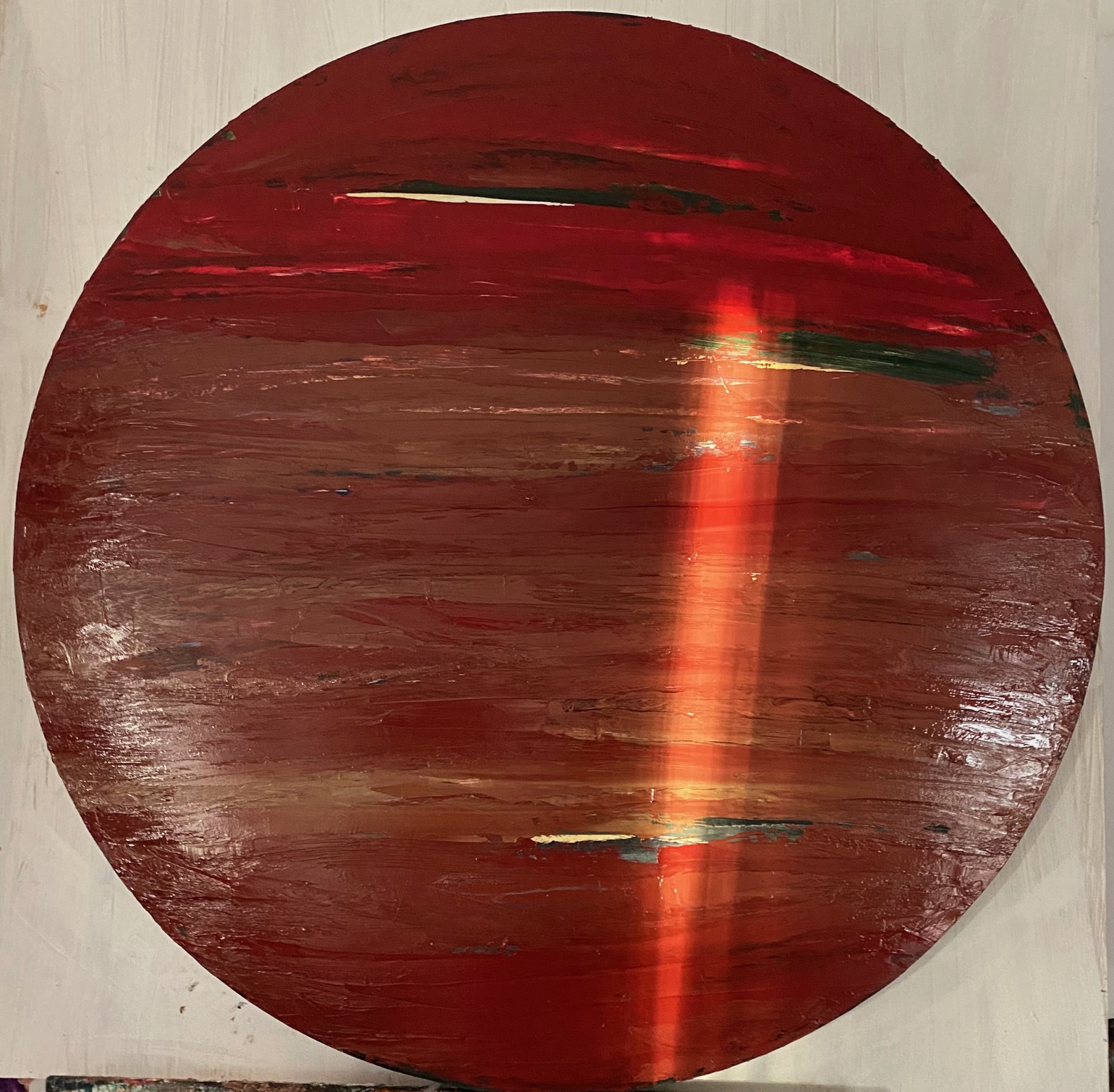 Planets: Dark Red Body by Silvana LaCreta Ravena